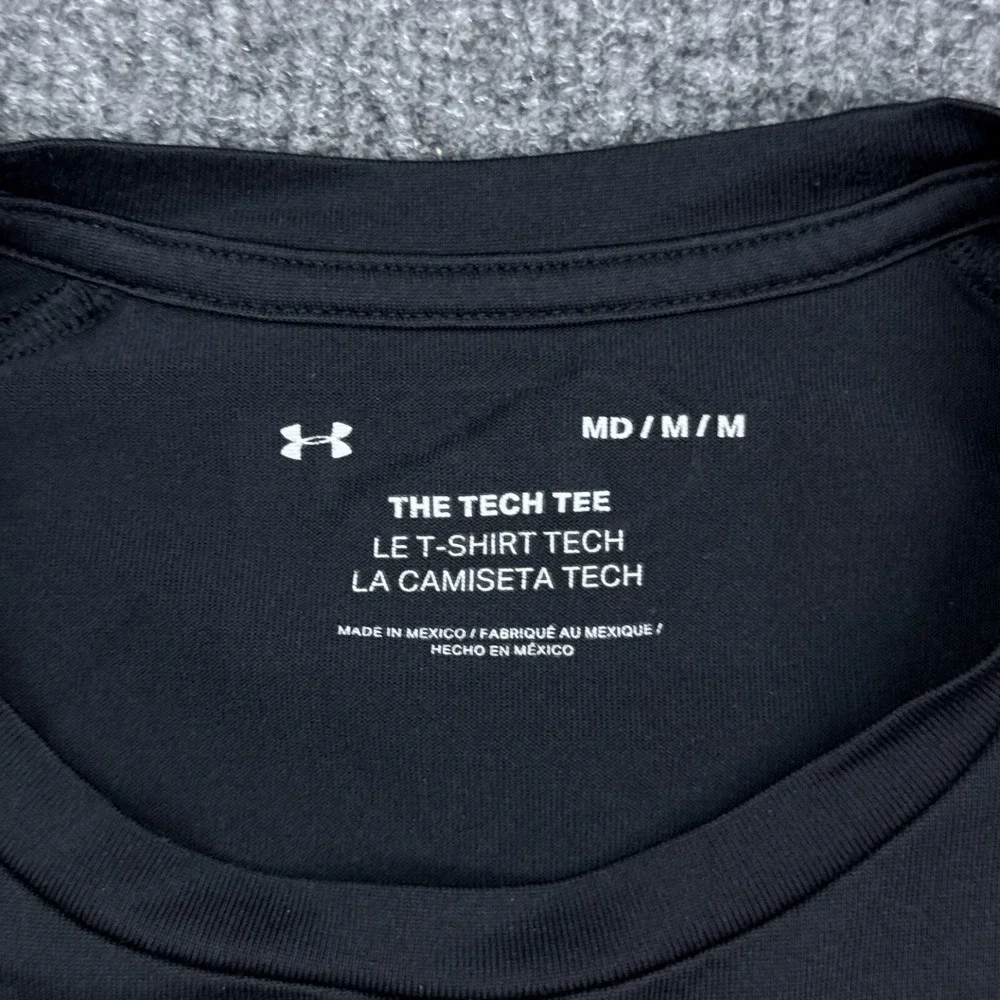 Under Armour The Tech Tee Shirt Mens Size Medium Dark Gray Athleisure Active